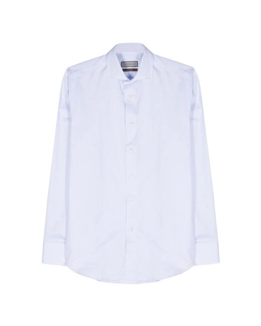 Canali White Formal Shirts for men