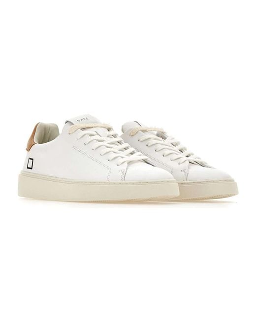 Date White Sneakers for men