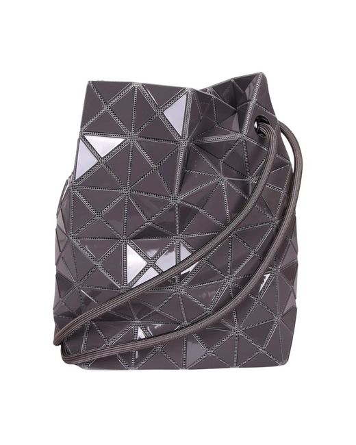 Issey Miyake Gray Bucket Bags