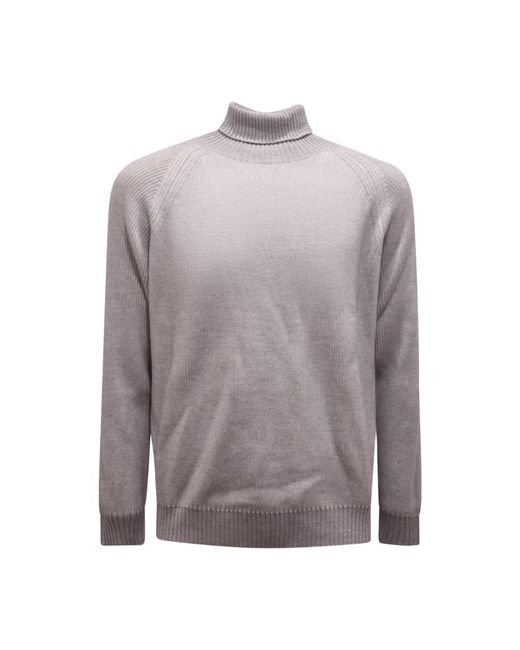 Eleventy Gray Turtlenecks for men
