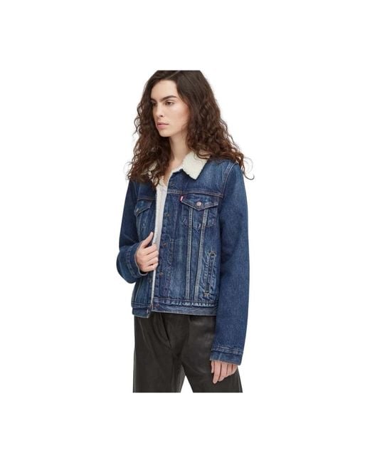 Levi's Denim Jacket in het Blue