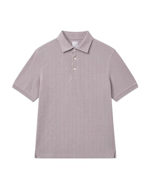 Fedeli Purple Polo Shirts for men