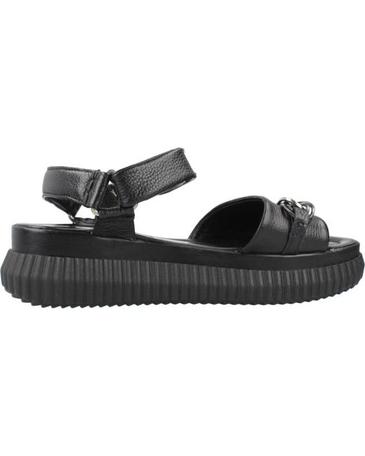 Wedges Mjus en coloris Black
