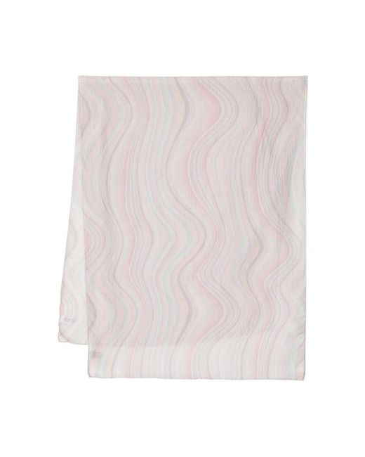 Paul Smith Pink Silky Scarves