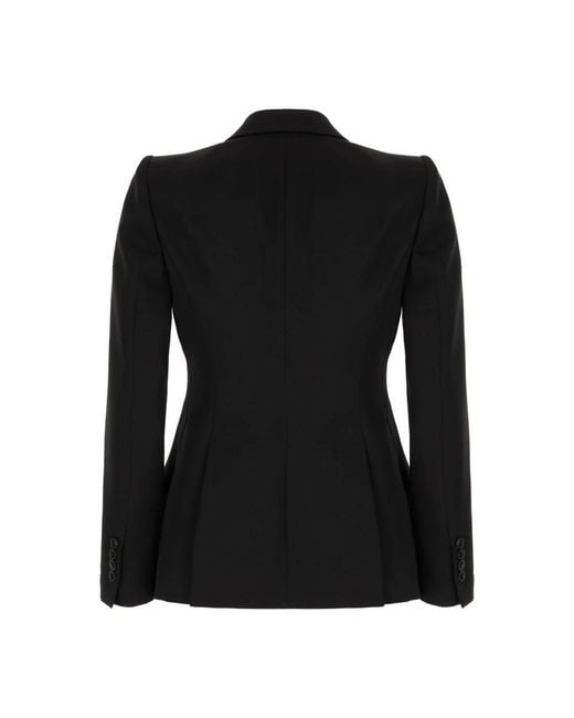 McQueen Jassen ,Zwart ,Wol Stijlvolle Jassen En Vesten in het Black