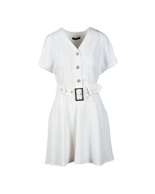 Guess White Short Dresses