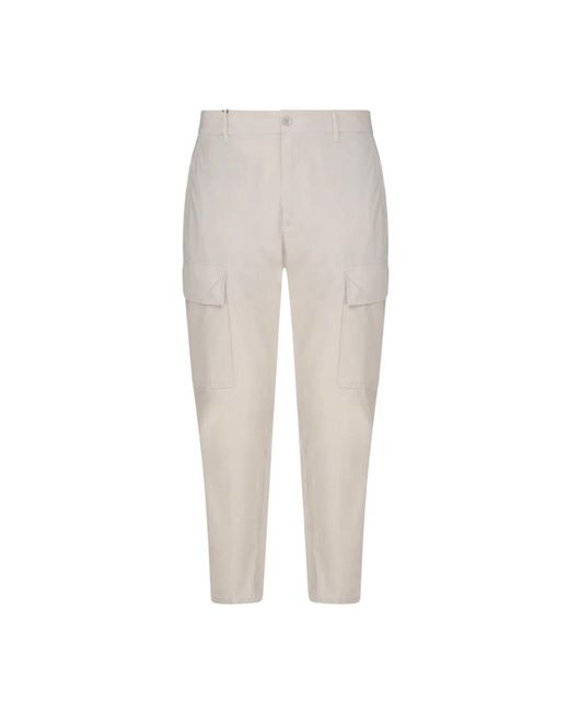Etro Gray Cropped Trousers for men