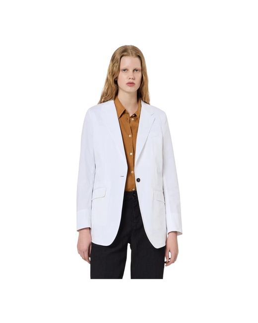 Jackets Massimo Alba de color White