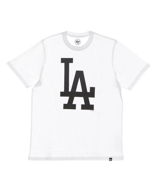 '47 Imprint Echo Tee in het White voor heren