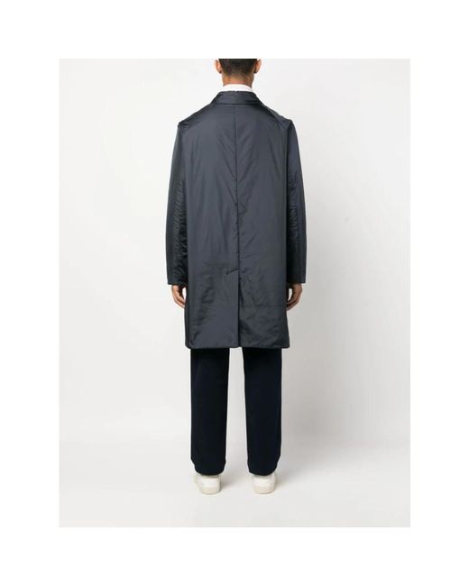 Aspesi Blue Single-Breasted Coats for men