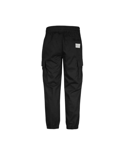 Billionaire Broeken ,Zwart ,Katoen Cargo Katoenen Broek Elastische Tailleband in het Black voor heren