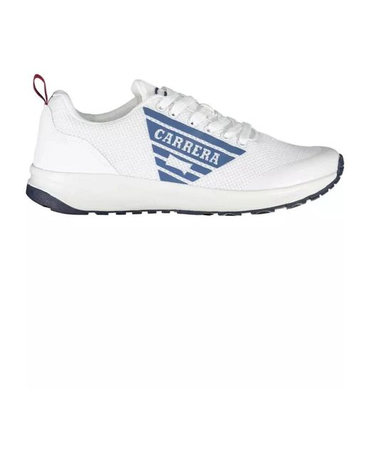 Carrera Herren Sneaker mit Kontrastierenden Details und Logo in White für Herren