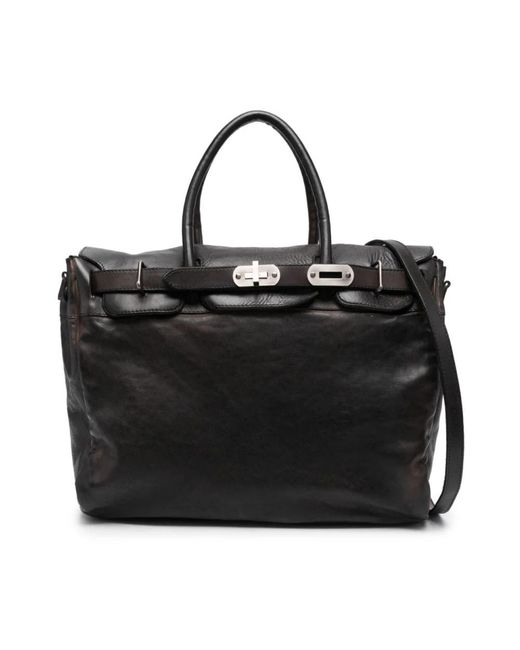 Borsa richmond nera di Numero 10 in Black da Uomo