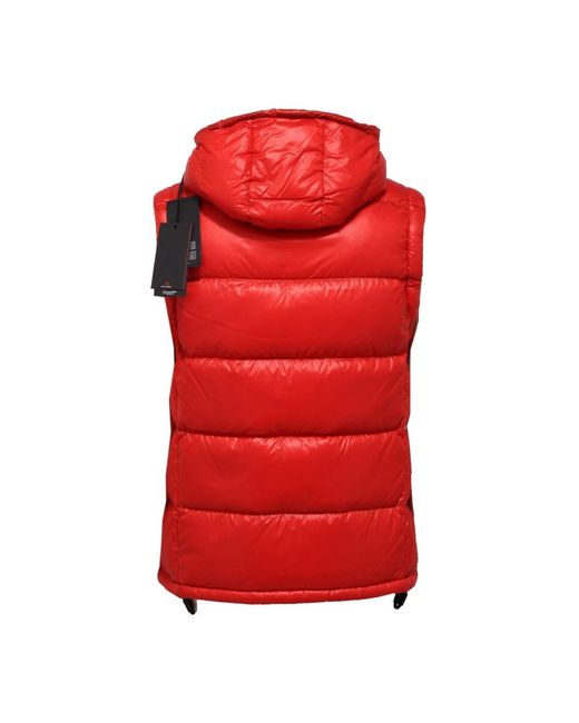 Peuterey Red Waistcoats for men