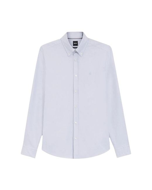 Boss White Casual Shirts for men