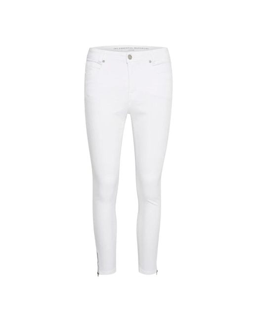 Slim-Fit Jeans My Essential Wardrobe en coloris White