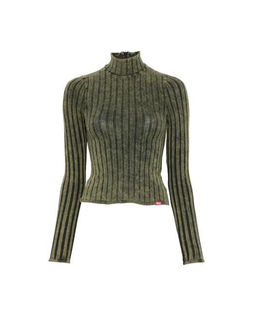 Turtlenecks di DIESEL in Green