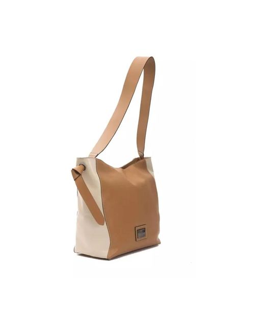 Pompei Donatella Brown Shoulder Bags