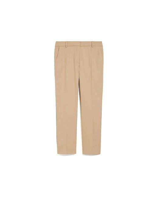Weekend by Maxmara Natural Cropped Trousers