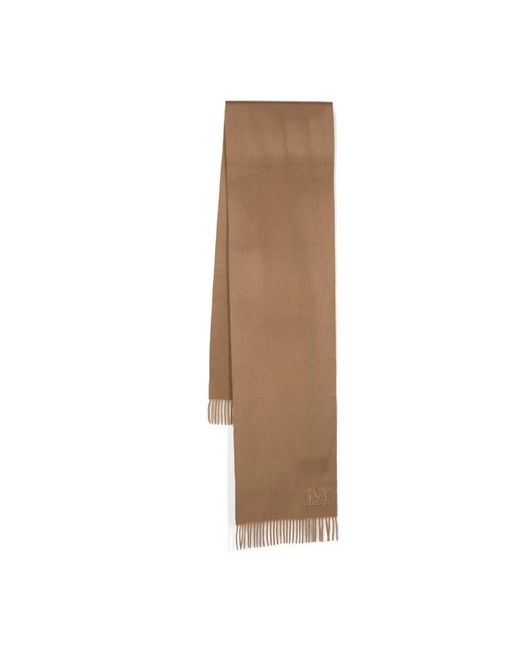 Max Mara Brown Winter Scarves