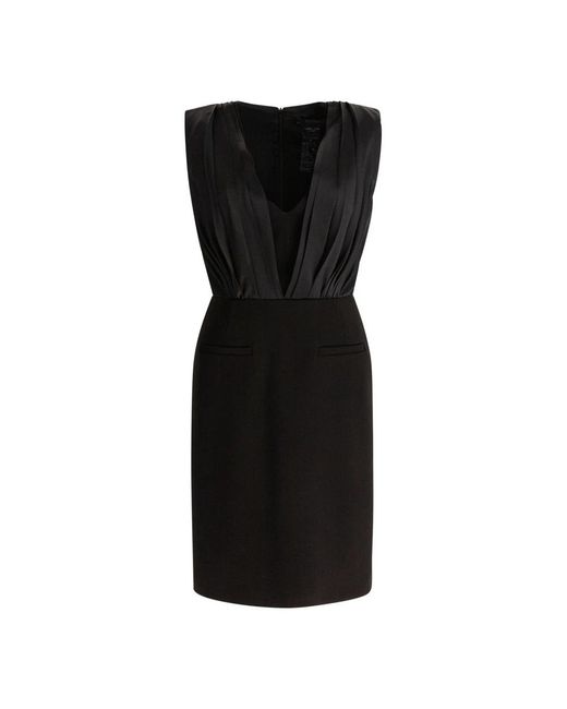 Max Mara Kleedjes ,Zwart ,Zwarte Jurk Elegante Stijl in het Black