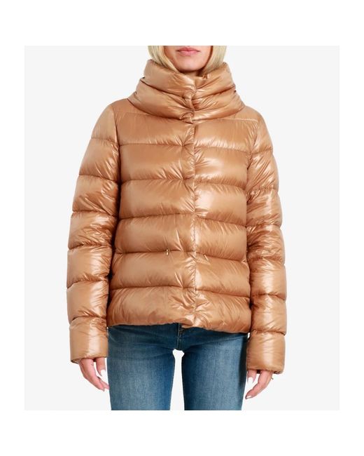 Down Jackets di Herno in Brown