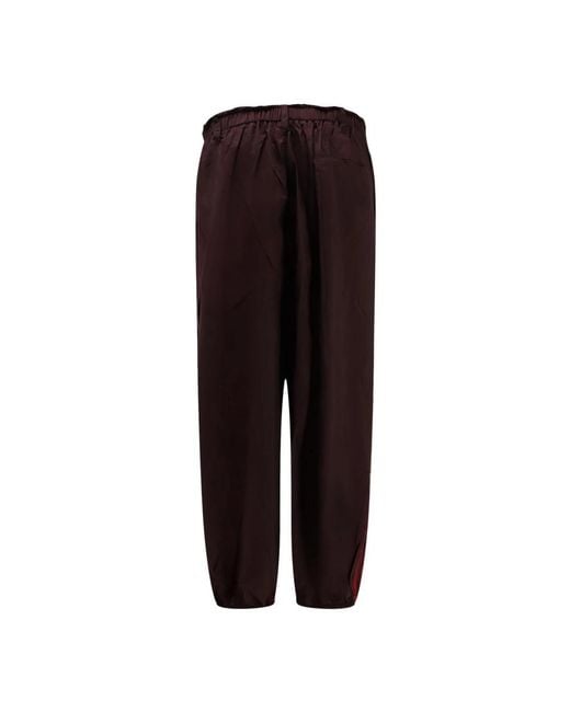 Y-3 Black Wide Trousers for men