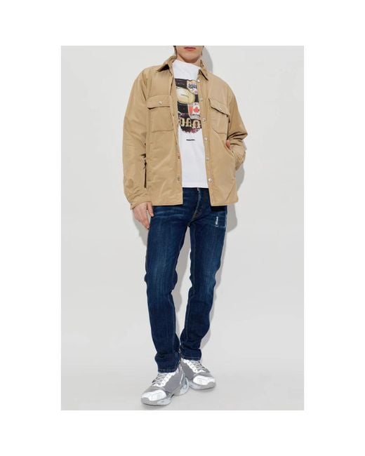 Light Jackets DSquared² de hombre de color Natural