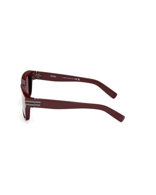 Zegna Brown Sunglasses