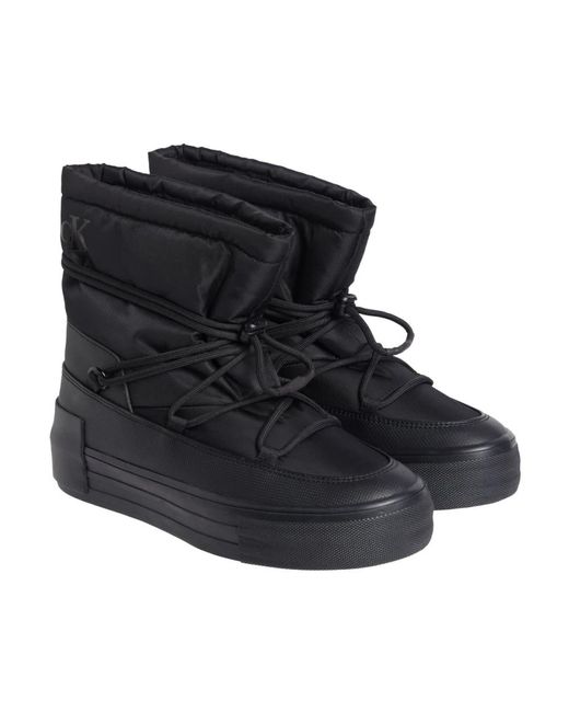 Calvin Klein Blue Winter Boots