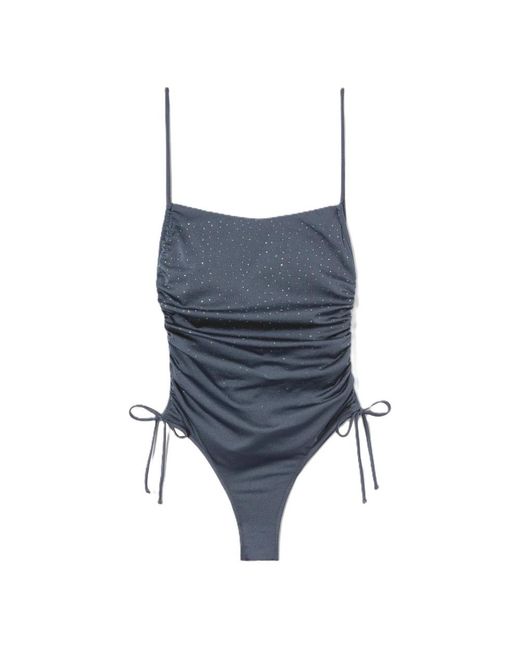 Mc2 Saint Barth Blue One-Piece