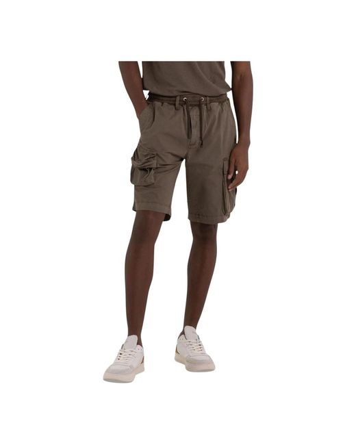 Replay Gray Casual Shorts for men
