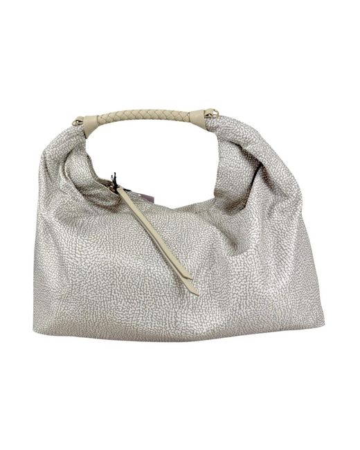 Handbags Borbonese de color Gray