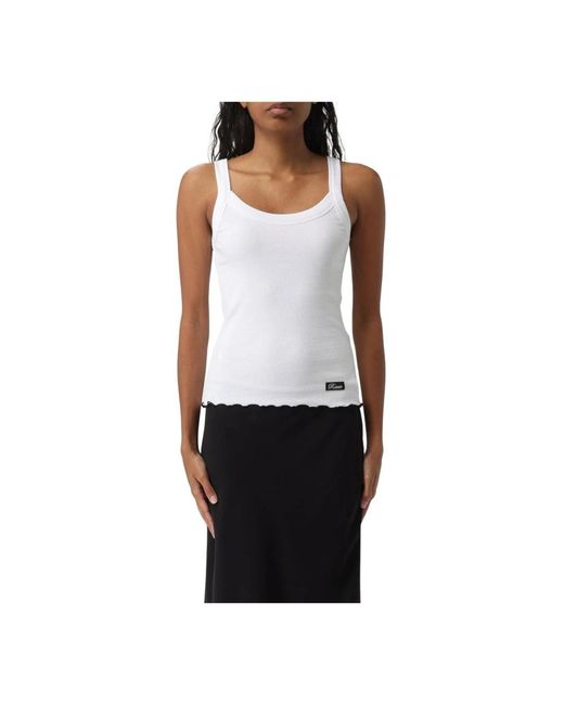 ROTATE BIRGER CHRISTENSEN White Sleeveless Tops