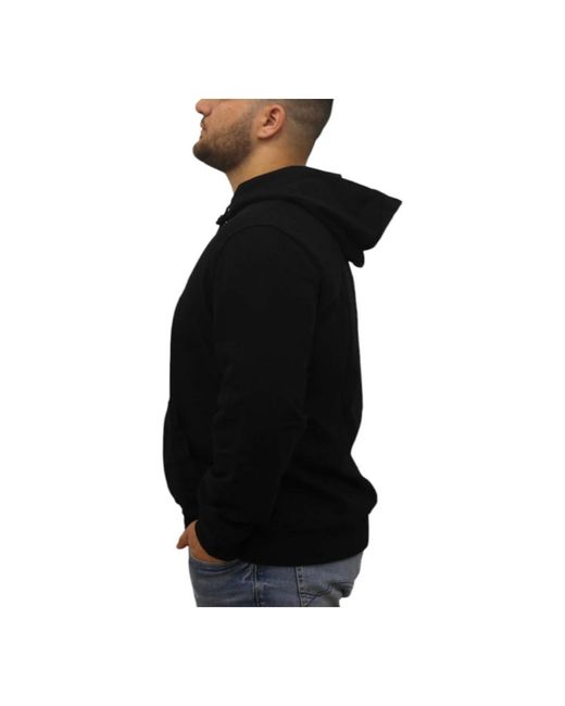 Trussardi Black Hoodies for men