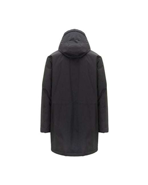 Moorer Black Parkas for men