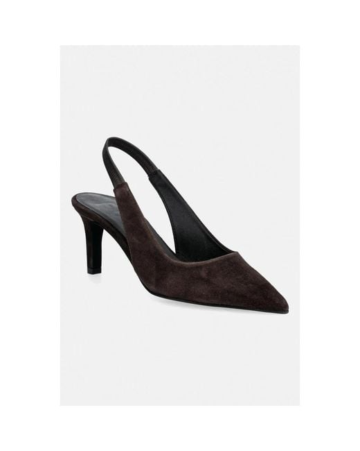 Furla Black Essential Slingback