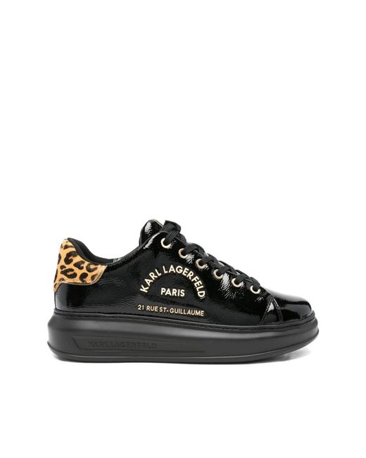 Karl Lagerfeld Black Sneakers for men