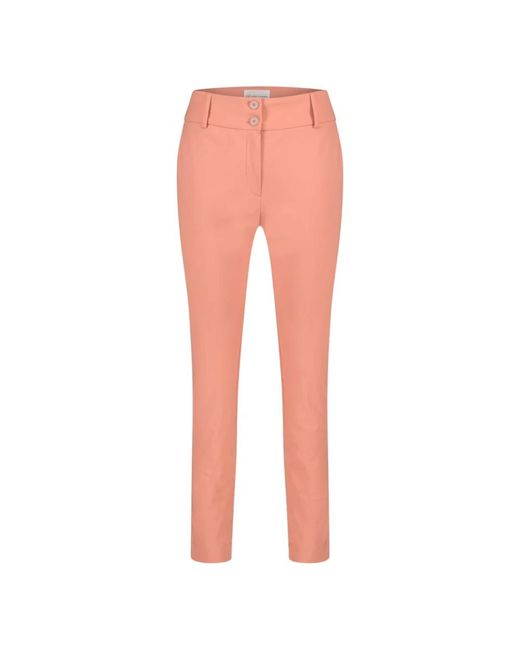 Pantalones técnicos de jersey | albaricoque Jane Lushka de color Pink