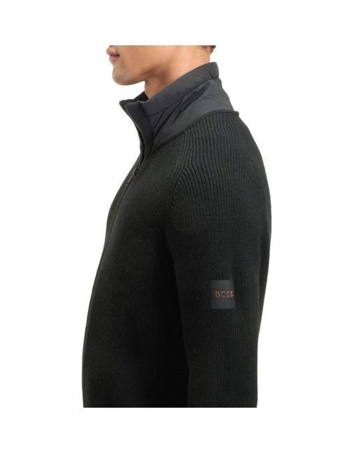 Cardigans Boss de hombre de color Black