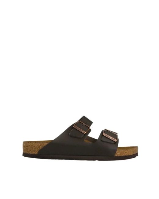 Birkenstock Brown Sliders