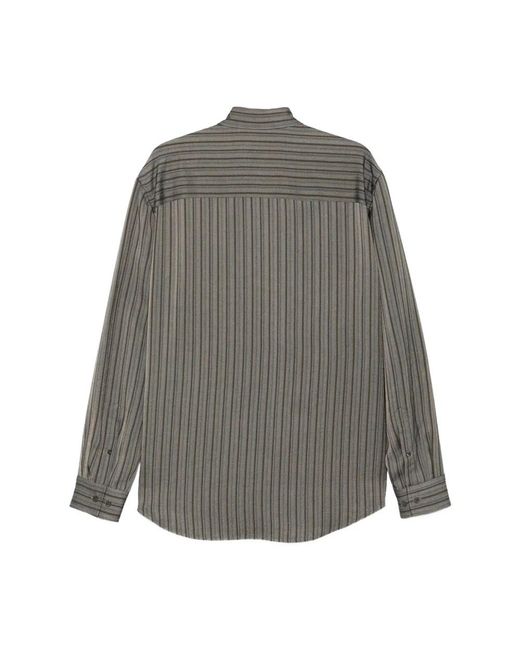 Dries Van Noten Gray Casual Shirts for men