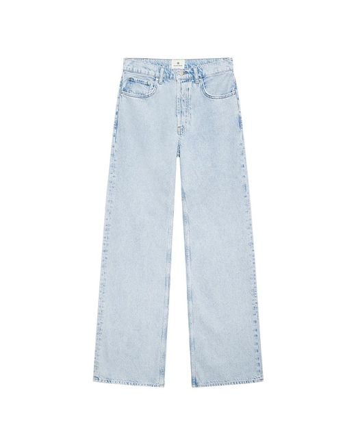 Anine Bing Blue Wide Jeans