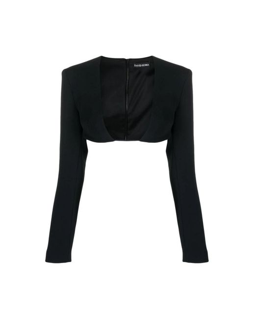David Koma Black Blazers