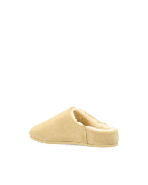 Ugg Suede Muiltjes in het Natural