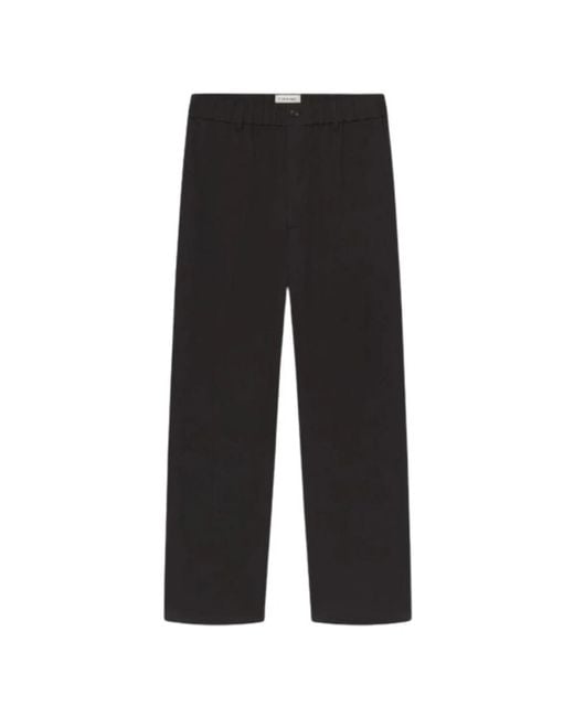 FRAME Black Wide Trousers for men