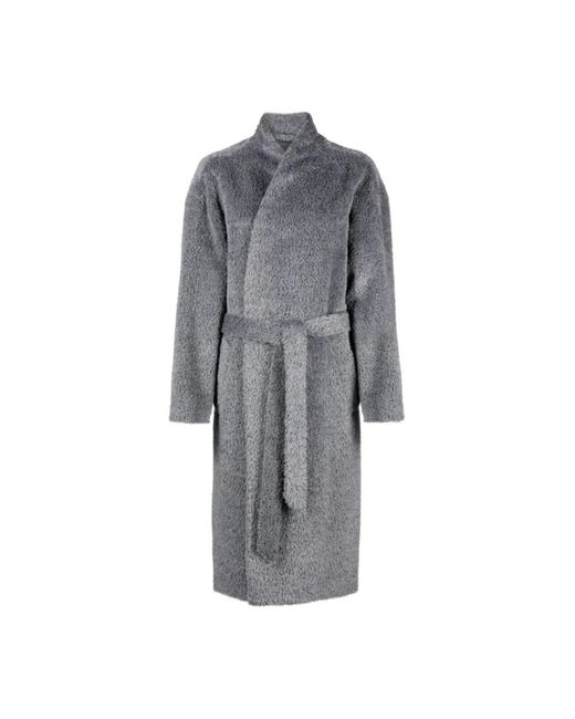 Isabel Marant Belted Coats in het Gray