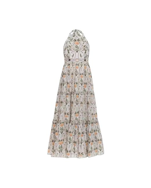 Midi Dresses di Agua Bendita in Green