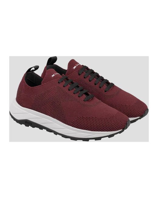 Kiton Red Sneakers for men