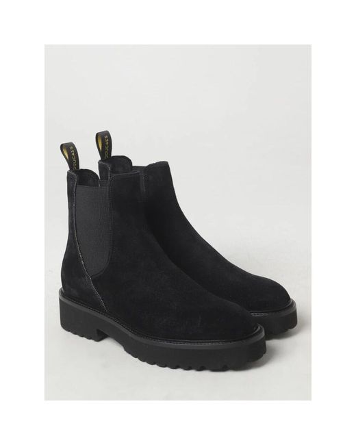 Chelsea Boots di Doucal's in Black